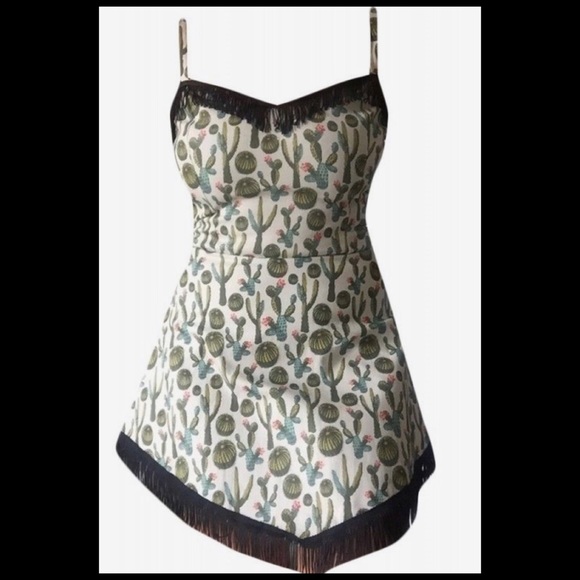 *SOLD* XL/2XL Cactus Dress Switchblade Stiletto - Picture 6 of 8